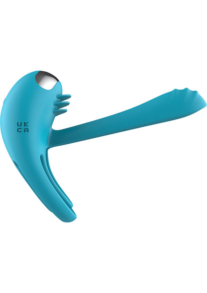 ToyJoy Passionate Joy Stick è un anello vibrante in silicone con doppio motore, 7 modalità di vibrazione e telecomando, perfetto per un piacere intenso e personalizzato.