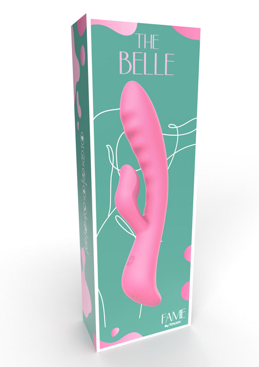 The Belle di TOYJOY Fame con design ergonomico e doppia stimolazione.