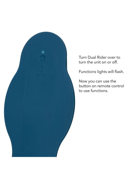 Stimolatore CalExotics Dual Rider Remote Control Bump & Grind