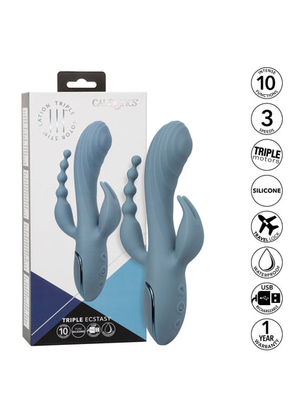 Vibratore CalExotics III Triple Ecstasy