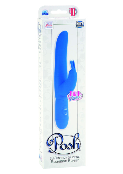 Il CalExotics Bounding Bunny offre 10 modalità di vibrazione, con motori duali per una stimolazione profonda di clitoride e corpo. Silicone morbido per un piacere incredibile.