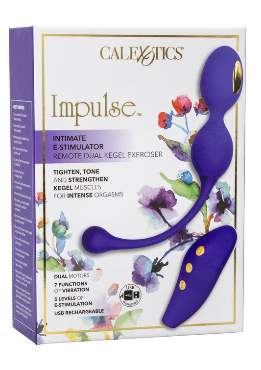 Stimolatore CalExotics Impulse Intimate E-Stimulator Remote Dual Kegel Exerciser