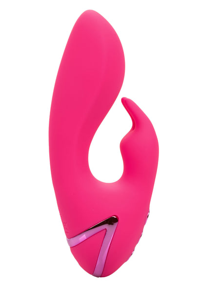 CalExotics So. Cal Sunshine combina 10 vibrazioni, 3 velocità e motori duali in silicone premium per un’esperienza di piacere intensa e personalizzata.