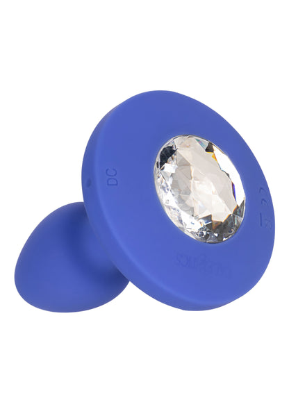 Scopri il piacere con la Cheeky Gems Small Probe di CalExotics. Silicone morbido, 10 modalità di vibrazione e un design ergonomico per un'esperienza anale intensa e stimolante.