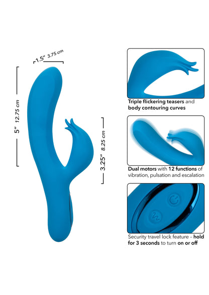 Vibratore CalExotics Azure Flutter G