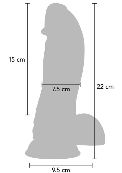 Hidden Desire Extreme Dildo Mostro dinosauro vibrante