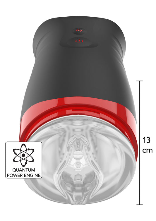 Quantum Power Masturbatore di Fusion X offre vibrazioni intense, modalità regolabili e una manica ultra-morbida per una stimolazione profonda e un piacere senza pari.