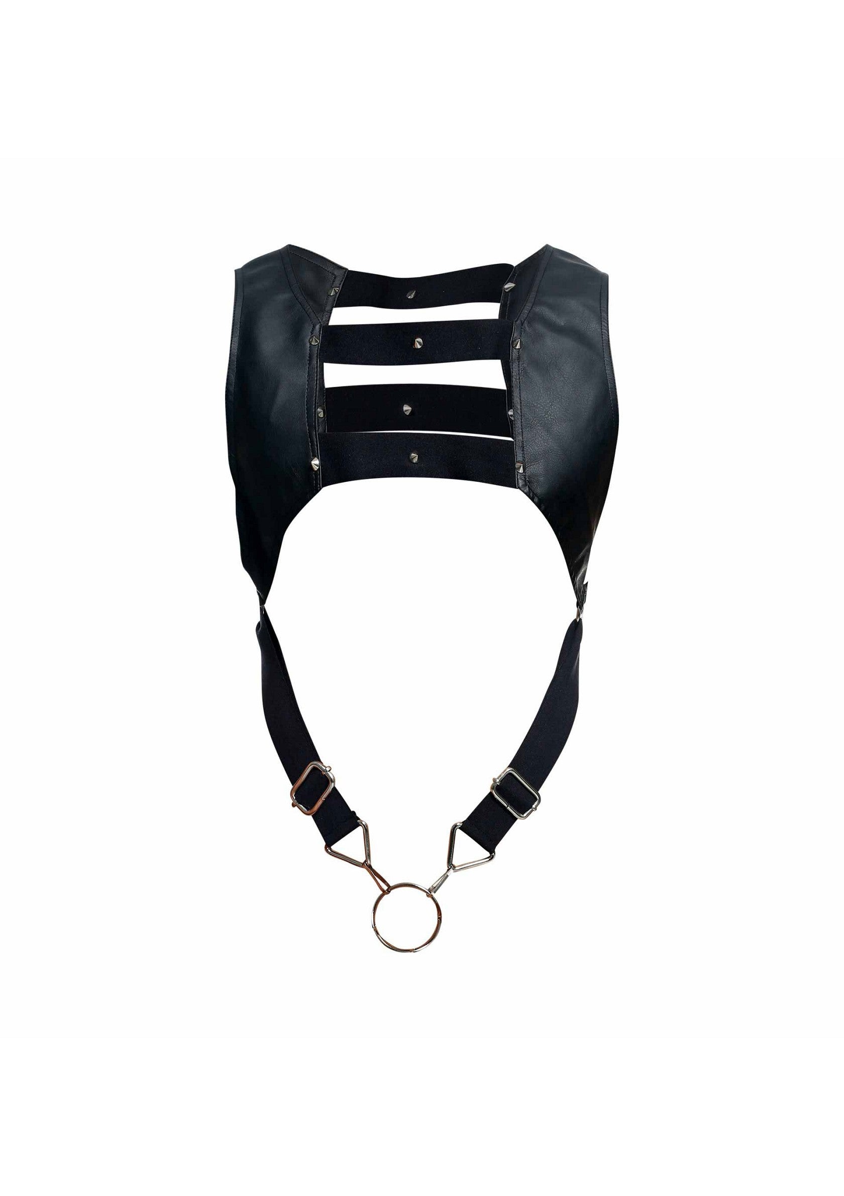 Intimo MOB Eroticwear Dngeon Top Cockring Harness