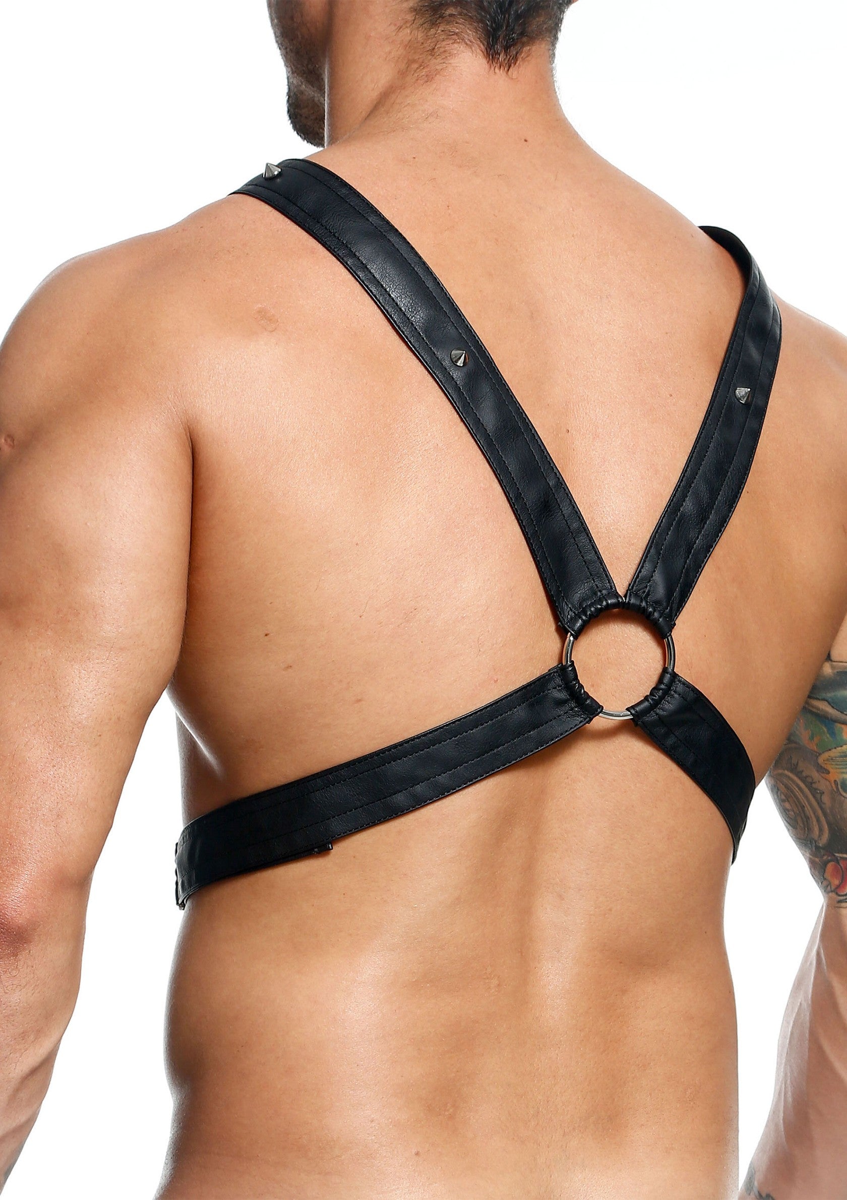 Intimo MOB Eroticwear Dngeon Cross Chain Harness