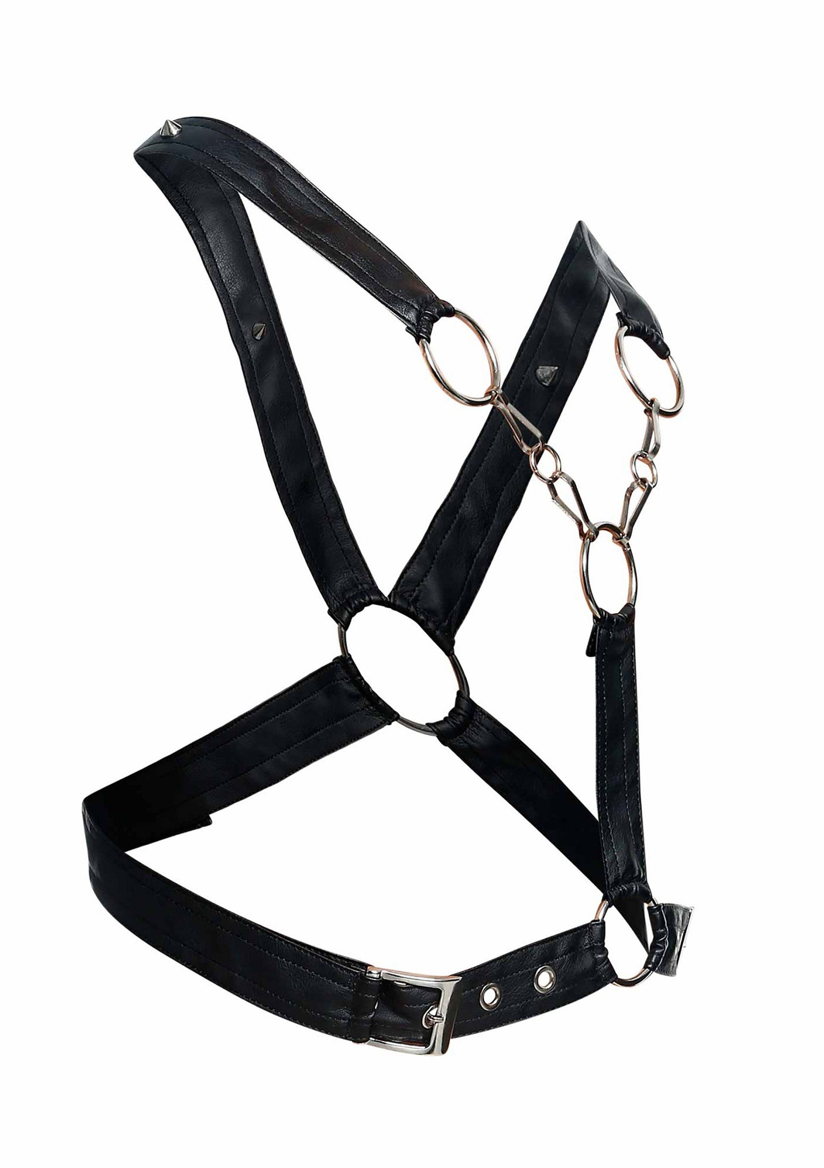 Intimo MOB Eroticwear Dngeon Cross Chain Harness